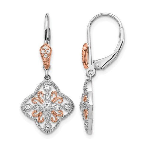 14k-white-gold-w-rose-rhodium-diamond-leverback-earrings-SolomonJeweler-Wichita-KS-CustomJewelry