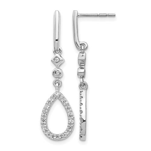 14k-white-gold-diamond-teardrop-earrings-SolomonJeweler-Wichita-KS-CustomJewelry
