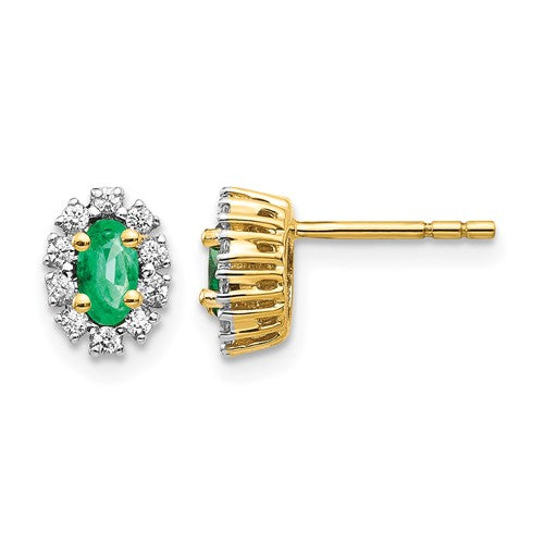 14k-1-5ct-diamond-and-emerald-oval-halo-earrings-SolomonJeweler-Wichita-KS-CustomJewelry