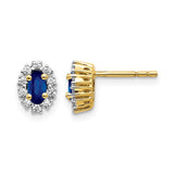 14k-yellow-gold-diamond-and-sapphire-oval-halo-earrings-SolomonJeweler-Wichita-KS-CustomJewelry