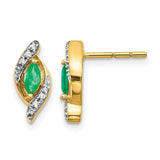 14k-1-15ct-diamond-and-emerald-earrings-SolomonJeweler-Wichita-KS-CustomJewelry