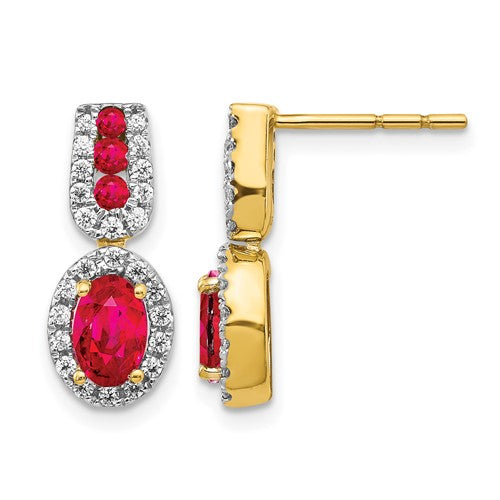 14k-yellow-gold-diamond-and-ruby-earrings-SolomonJeweler-Wichita-KS-CustomJewelry