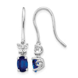 14k-white-gold-diamond-and-oval-sapphire-shepherd-hook-earrings-SolomonJeweler-Wichita-KS-CustomJewelry