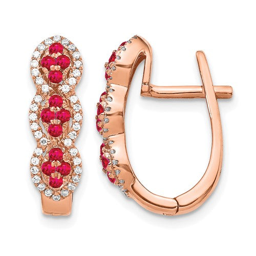 14k-rose-gold-diamond-and-ruby-hinged-earrings-SolomonJeweler-Wichita-KS-CustomJewelry