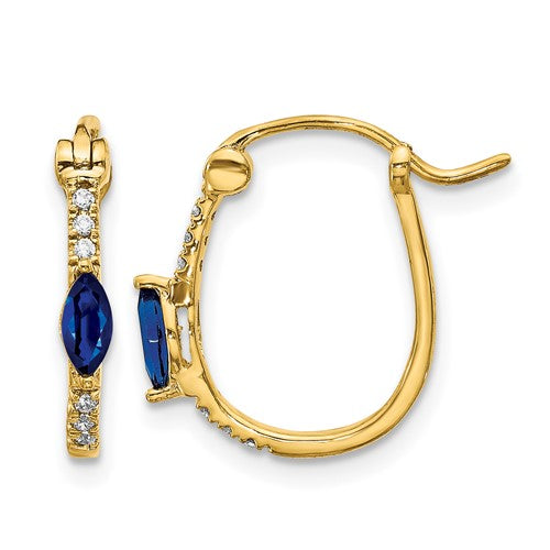 14k-1-20ct-diamond-and-sapphire-hinged-hoop-earrings-SolomonJeweler-Wichita-KS-CustomJewelry