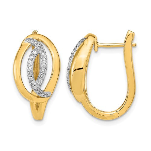 14k-polished-diamond-oval-hinged-hoop-earrings-SolomonJeweler-Wichita-KS-CustomJewelry