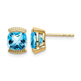 14k-blue-topaz-post-earrings-SolomonJeweler-Wichita-KS-CustomJewelry