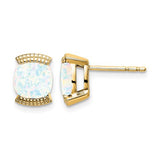 14k-created-opal-post-earrings-SolomonJeweler-Wichita-KS-CustomJewelry