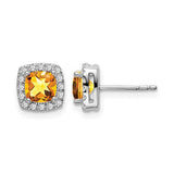 14k-white-gold-cushion-citrine-and-diamond-halo-earrings-SolomonJeweler-Wichita-KS-CustomJewelry