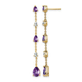 14k-amethyst-and-white-topaz-dangle-earrings-SolomonJeweler-Wichita-KS-CustomJewelry