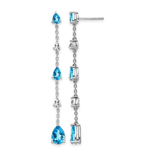 14k-white-gold-blue-topaz-and-white-topaz-dangle-earrings-SolomonJeweler-Wichita-KS-CustomJewelry