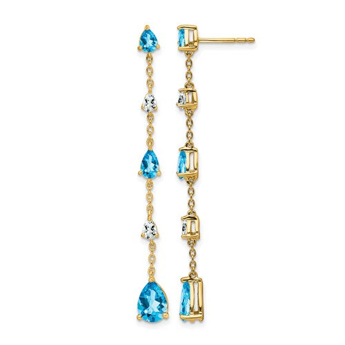 14k-blue-topaz-and-white-topaz-dangle-earrings-SolomonJeweler-Wichita-KS-CustomJewelry