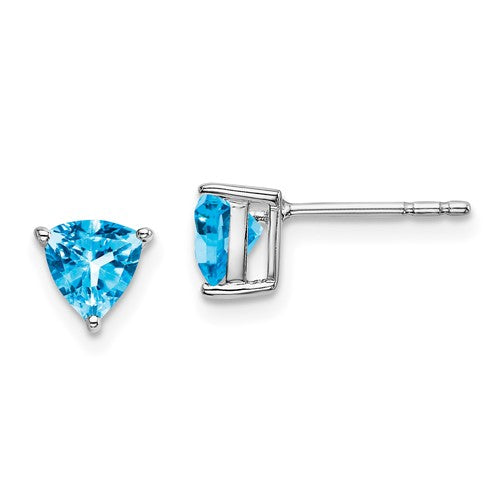 14k-white-gold-trillion-blue-topaz-earrings-SolomonJeweler-Wichita-KS-CustomJewelry