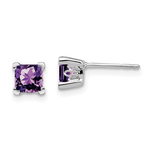 14k-white-gold-square-amethyst-earrings-SolomonJeweler-Wichita-KS-CustomJewelry