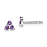 14k-white-gold-3-stone-amethyst-triangle-earrings-SolomonJeweler-Wichita-KS-CustomJewelry