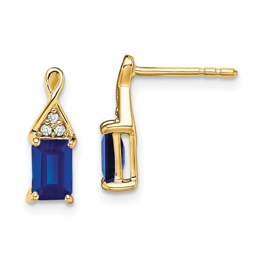 14k-sapphire-and-diamond-earrings-SolomonJeweler-Wichita-KS-CustomJewelry