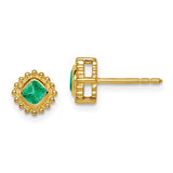 14k-cushion-emerald-earrings-SolomonJeweler-Wichita-KS-CustomJewelry