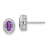 14k-white-gold-oval-amethyst-post-earrings-SolomonJeweler-Wichita-KS-CustomJewelry