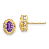 14k-oval-amethyst-post-earrings-SolomonJeweler-Wichita-KS-CustomJewelry