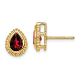 14k-pear-garnet-post-earrings-SolomonJeweler-Wichita-KS-CustomJewelry
