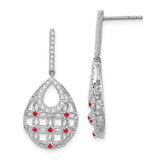 14k-white-gold-ruby-and-diamond-dangle-earrings-SolomonJeweler-Wichita-KS-CustomJewelry