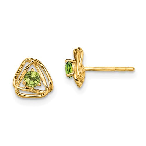 14k-peridot-post-earrings-SolomonJeweler-Wichita-KS-CustomJewelry