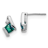 14k-white-gold-cushion-cr-alexandrite-and-diamond-earrings-SolomonJeweler-Wichita-KS-CustomJewelry