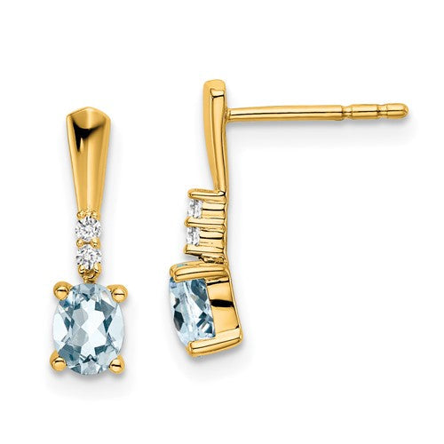 14k-oval-aquamarine-and-diamond-dangle-earrings-SolomonJeweler-Wichita-KS-CustomJewelry