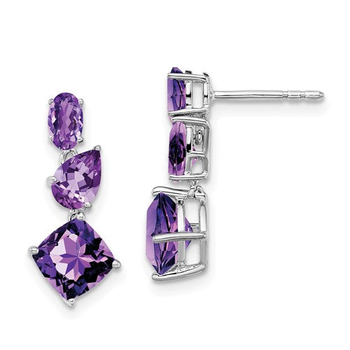 14k-white-gold-amethyst-dangle-earrings-SolomonJeweler-Wichita-KS-CustomJewelry