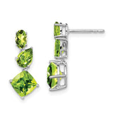 14k-white-gold-peridot-dangle-earrings-SolomonJeweler-Wichita-KS-CustomJewelry