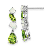 14k-white-gold-peridot-and-opal-dangle-earrings-SolomonJeweler-Wichita-KS-CustomJewelry