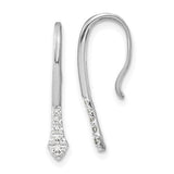 14k-white-gold-polished-diamond-drop-wire-earrings-SolomonJeweler-Wichita-KS-CustomJewelry