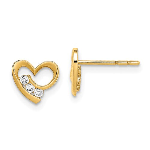 14k-madi-k-cz-heart-post-earrings-SolomonJeweler-Wichita-KS-CustomJewelry