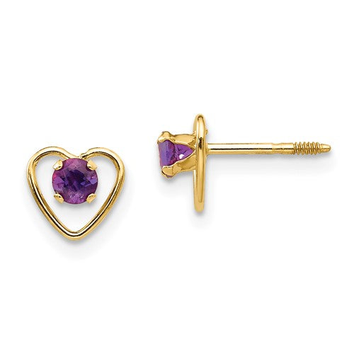 14k-madi-k-3mm-genuine-amethyst-birthstone-heart-earrings-SolomonJeweler-Wichita-KS-CustomJewelry