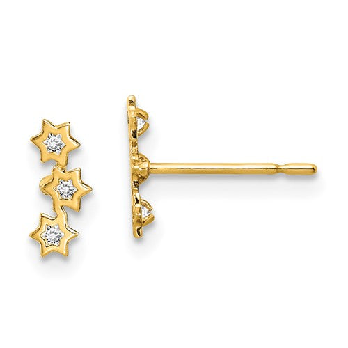 14k-madi-k-stars-cz-earrings-SolomonJeweler-Wichita-KS-CustomJewelry