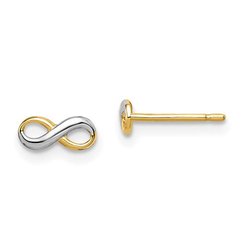 14k-w-rhodium-madi-k-infinity-post-earrings-SolomonJeweler-Wichita-KS-CustomJewelry