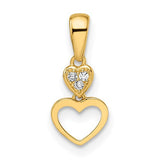 14k-madi-k-cz-hearts-dangle-pendant-SolomonJeweler-Wichita-KS-CustomJewelry