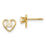 14k-madi-k-3mm-imitation-opal-birthstone-heart-earrings-SolomonJeweler-Wichita-KS-CustomJewelry