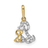 14k-rhodium-madi-k-cz-dog-puppy-pendant-SolomonJeweler-Wichita-KS-CustomJewelry