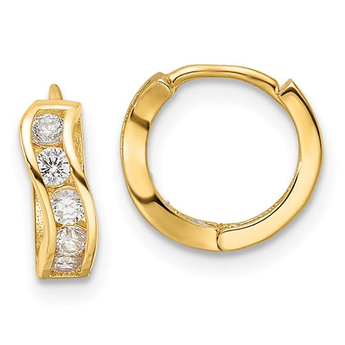 14k-madi-k-polished-cz-wavy-hinged-huggie-hoop-earrings-SolomonJeweler-Wichita-KS-CustomJewelry