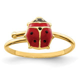 14k-polished-enameled-madi-k-ladybug-adjustable-ring-SolomonJeweler-Wichita-KS-CustomJewelry