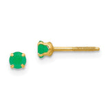 14k-madi-k-3mm-emerald-earrings-SolomonJeweler-Wichita-KS-CustomJewelry