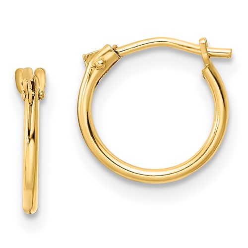 14k-madi-k-polished-hoop-earrings-SolomonJeweler-Wichita-KS-CustomJewelry