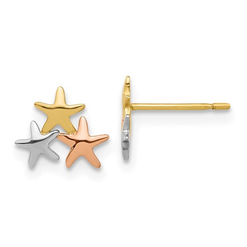 14k-madi-k-with-rose-and-white-rhodium-polished-stars-post-earrings-SolomonJeweler-Wichita-KS-CustomJewelry