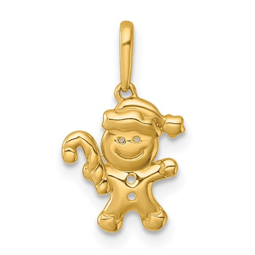 14k-madi-k-polished-smiling-gingerbread-pendant-SolomonJeweler-Wichita-KS-CustomJewelry