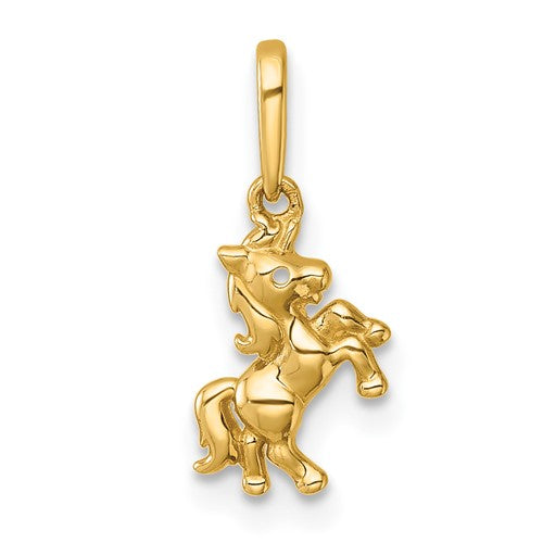 14k-madi-k-polished-unicorn-pendant-SolomonJeweler-Wichita-KS-CustomJewelry
