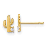 14k-madi-k-polished-cz-cactus-post-earrings-SolomonJeweler-Wichita-KS-CustomJewelry