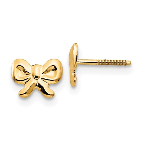 14k-madi-k-bows-screwback-earrings-SolomonJeweler-Wichita-KS-CustomJewelry