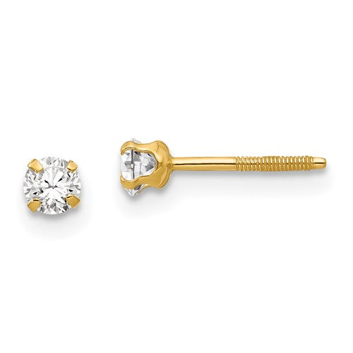 14k-madi-k-3mm-imitation-april-birthstone-earrings-SolomonJeweler-Wichita-KS-CustomJewelry