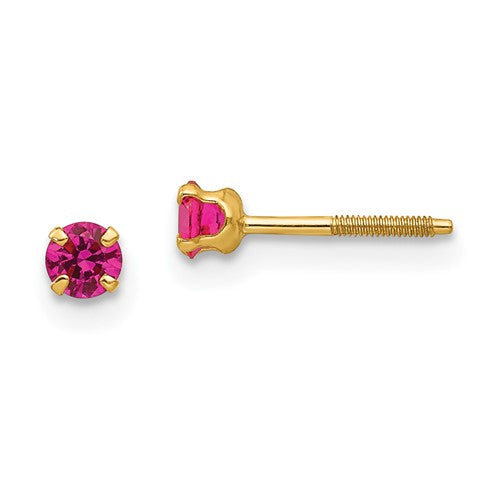 14k-madi-k-3mm-imitation-ruby-birthstone-earrings-jul-SolomonJeweler-Wichita-KS-CustomJewelry